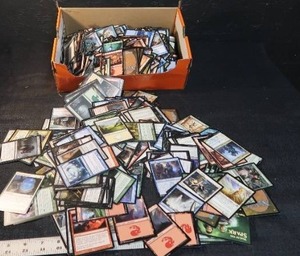 lot 53 image: MAGIC THE GATHERING PLAYING CARDS