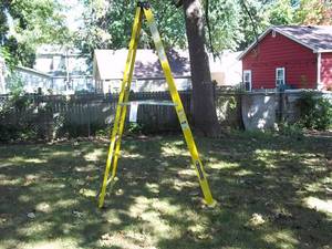 Louisville 8 step ladder...