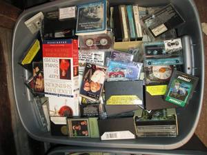 Tote filled to the brim with music ...