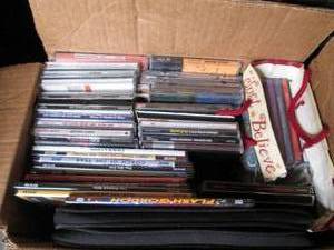 Mixed lot of Cds, DVDS and other ...