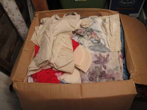 Assortment of material for the avid...