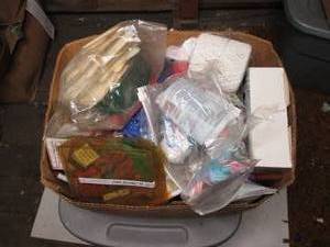 Box of assorted stamping, craft and...
