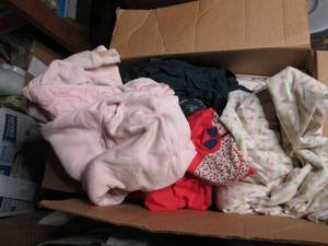 Assortment of material and fabrics...