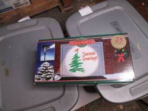 Outdoor Holiday Projector still in ...