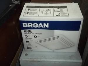 Brian ventilation fan with light...
