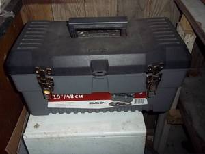 Tool box with socket set inside...