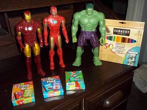 Lot of toys and kids stuff...