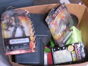 Ghost rider figures in package, two...