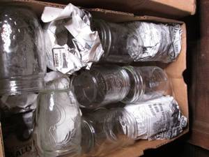 Box of canning jars...