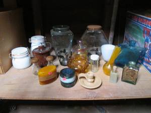 Variety of Glassware and decor...