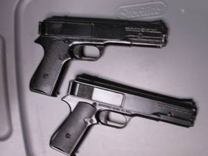 2 marksmen repeater .177cal bb pist...