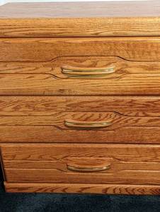lot 42 image: Wooden Nightstand