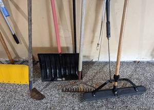 lot 69 image: Rakes, Shoves and More