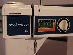 lot 82 image: Elna Air Electronic Sewing Machine