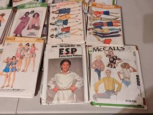 lot 83 image: Vintage Sewing Patterns