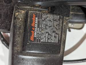 lot 100 image: Black and Decker Circular Saw