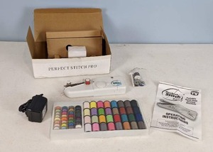 lot 48 image: Perfect Stitch Pro with Assorted Thread