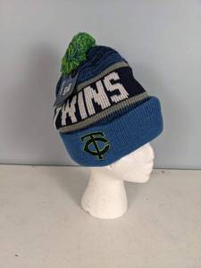 lot 25 image: NEW Minnesota Twins MLB and Timberwolves NBA Winter Hat