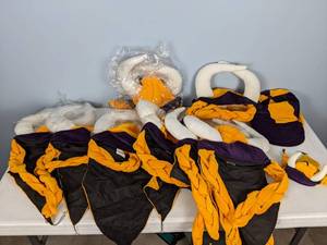 lot 24 image: NFL Minnesota Vikings Fan Caps and Headwear