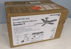 lot 210 image: Hampton Bay Gazebo II 42 IndoorOutdoor Ceiling Fan