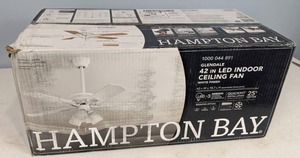 lot 217 image: Hampton Bay Glendale 42 LED Indoor Ceiling Fan