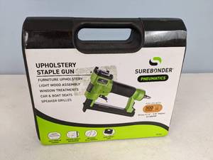 lot 260 image: New Surebonder Pneumatics Upholstery Staple Gun 9615A