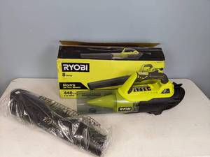 lot 251 image: Ryobi 8 Amp Electric Jet Fan Blower
