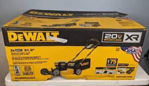 lot 2 image: NEW 2X20V Max 21-12 Brushless Cordless Push Mower
