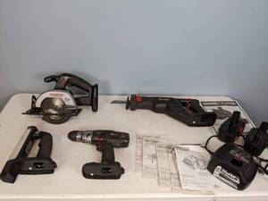 lot 296 image: Assorted Tools- Well Used Craftsman