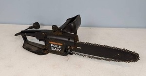 lot 300 image: Remington Pole Saw Chain Saw LNT-2 10 Bar 8 Amp 120V AC Electric Corded