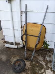lot 282 image: Well Used Wheel Barrow in Need of Repair
