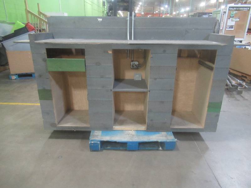 lot 267 image: Retail Store Information Desk. Approximate Dimensions 100 x 24 x 54 Tall - Used in Retail Store.
