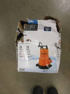 lot 37 image: EVERBILT 14 HP 2-in-1 Utility Pump (OPEN BOX)