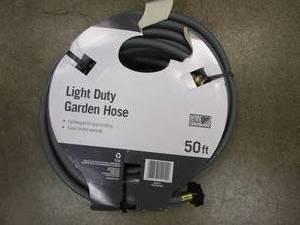 lot 61 image: HDX 12 in. x 50 ft. Light Duty Garden Hose (NEW IN PACKAGING)