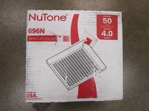 lot 62 image: BROAN NUTONE 50 CFM CeilingWall Mount Bathroom Exhaust Fan (OPEN BOX)