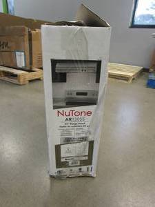 lot 75 image: BROAN NUTONE AR1 Series 30 in. 270 Max Blower CFM 4-Way Convertible Under-Cabinet Range Hood with Light in Stainless Steel (OPEN BOX)