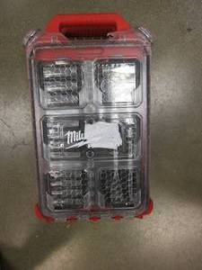lot 81 image: MILWAUKEE PACKOUT RATCHET SET 60 PIECE SET (BRAND NEW)