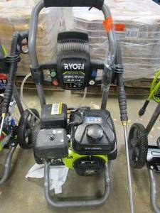 lot 230 image: RYOBI RY802925VNM 2900 PSI 2.5 GPM Cold Water Gas Pressure Washer (DOES NOT RUN, DOES NOT HOLD ANY GAS, FOR PARTS ONLY)
