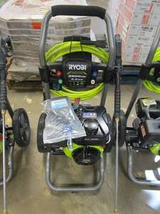 lot 231 image: RYOBI RY802925VNM 2900 PSI 2.5 GPM Cold Water Gas Pressure Washer (NICE CONDITION)