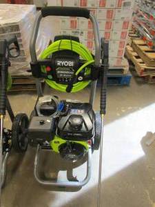 lot 232 image: RYOBI RY802925VNM 2900 PSI 2.5 GPM Cold Water Gas Pressure Washer (NICE CONDITION)