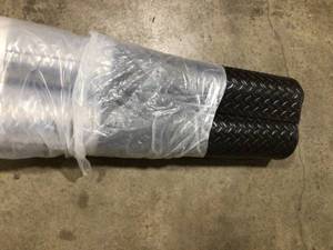 lot 33 image: TrafficMaster Diamond Soft Foot Black 4 ft. x 6 ft. Commercial Door Mat Customer Returns See Terms on Auction