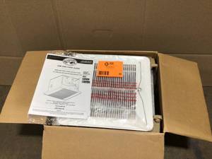 lot 50 image: Hampton Bay 110 CFM Ceiling Mount Room Side Installation Quick Connect Bathroom Exhaust Fan  Customer Returns See Terms on Auction