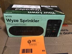 lot 85 image: WYZE 8-Zone Smart Irrigation Controller Customer Returns See Terms on Auction
