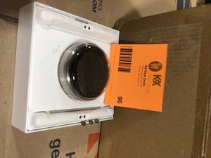 lot 96 image: Google Nest Learning Thermostat - Smart Wi-Fi Thermostat - Mirror Black Customer Returns See  Terms on Auction