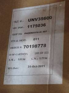 lot 28 image: Universal Recycled Easel Pad