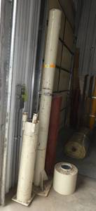 lot 16 image: Jib Crane with 500 lb capacity hoist