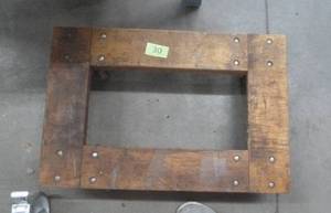 lot 30 image: Hardwood 16x24 moving dolly
