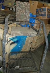 lot 67 image: Deer stand with extra parts