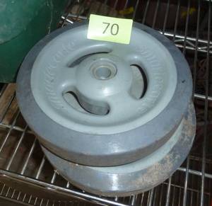 lot 70 image: 2 Smartcarte wheelchair wheels