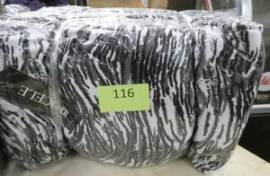 lot 116 image: Pack of 12 Lined Leggings - Black, grey, white
